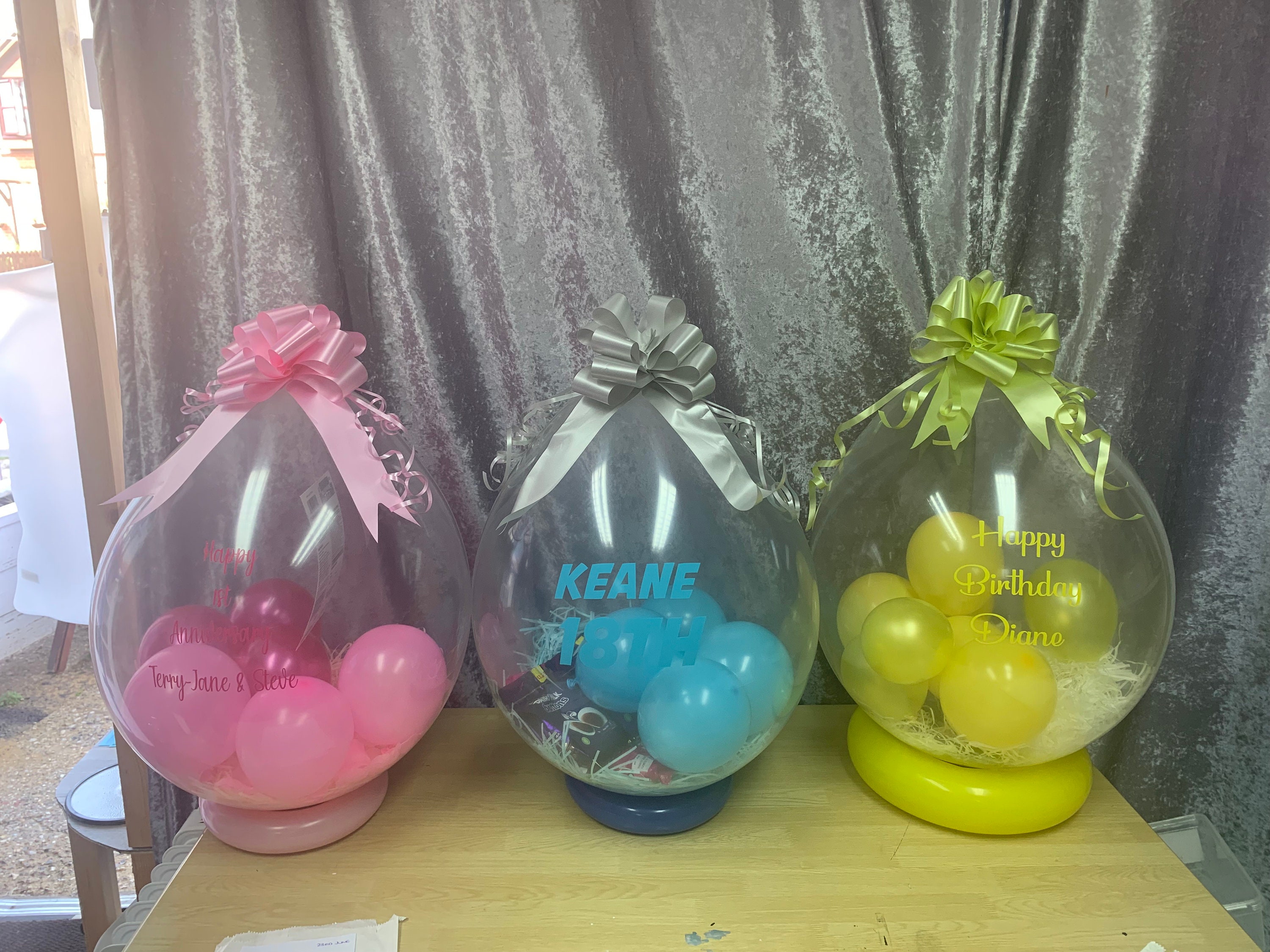 Birthday Money Balloon DIY Kit: Personalised Gifting Balloon Pop 