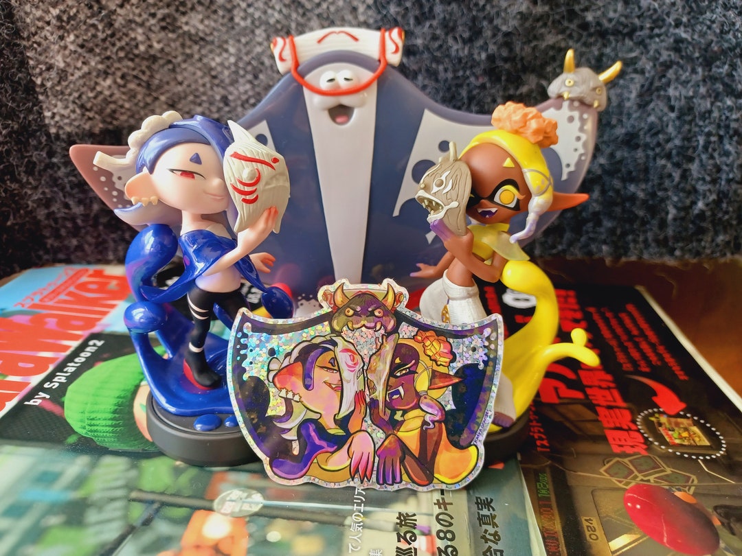 Deep Cut Splatoon 3 Sticker - Etsy