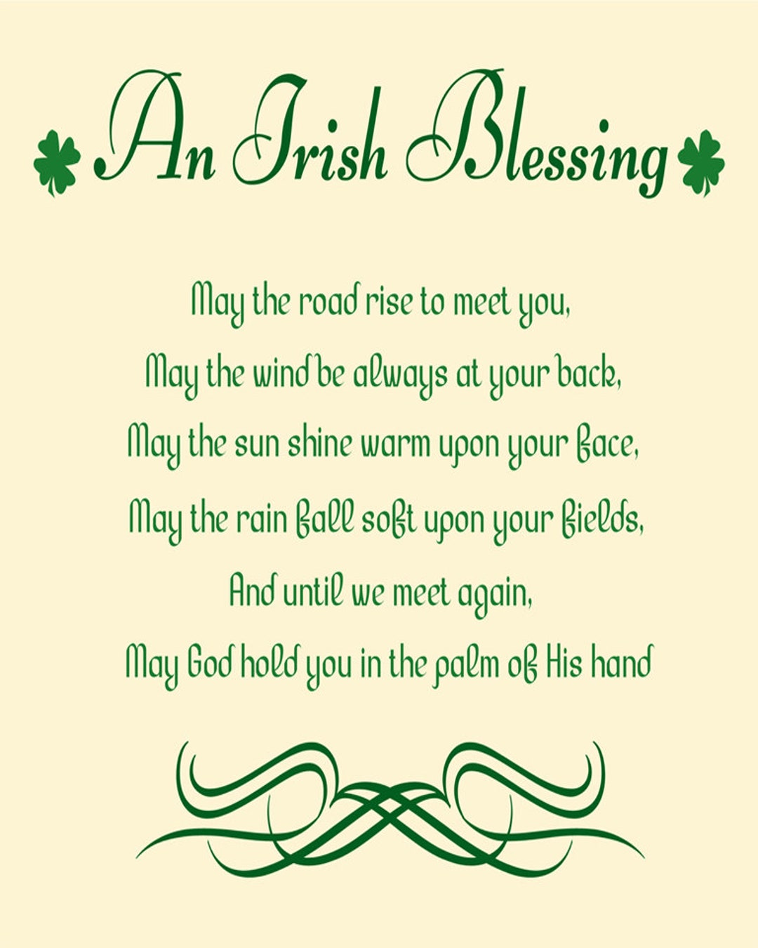 An Irish Blessing Print wishing - Il 1080xN.3162375437 Pgsy 