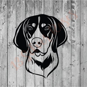 Bluetick Coonhound SVG Digital Download File (Personal Use Only)