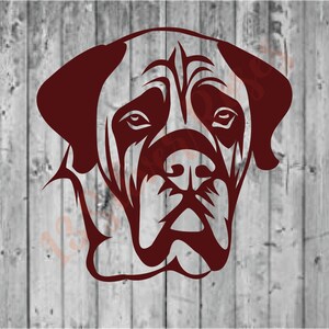 Mastiff SVG Digital Download File (Commercial Use)