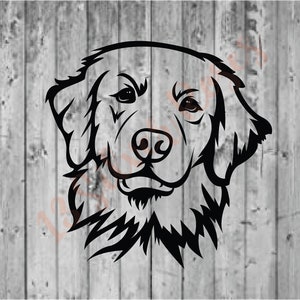 Golden Retriever SVG Digital Download File 2 (Personal Use Only)