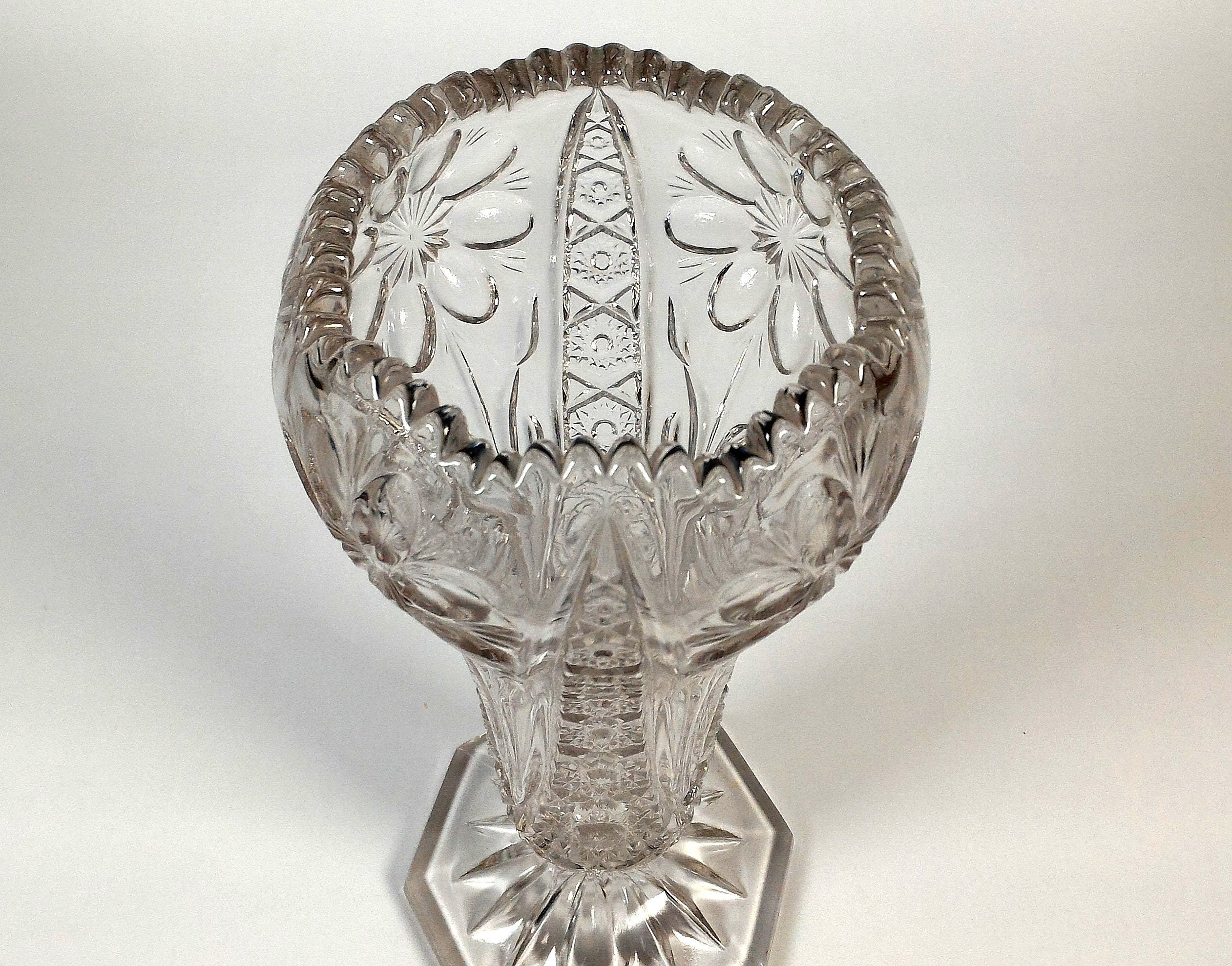 EAPG 1911 Imperial Glass Co. La Rochelle Hobstar Cosmos Etsy