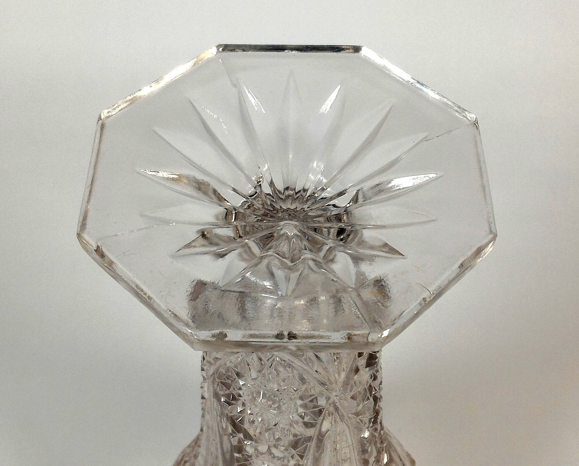 EAPG 1911 Imperial Glass Co. La Rochelle Hobstar Cosmos Etsy