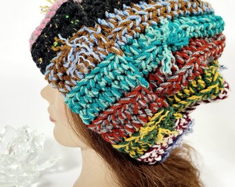 Hand Knotted Crochet Beanie