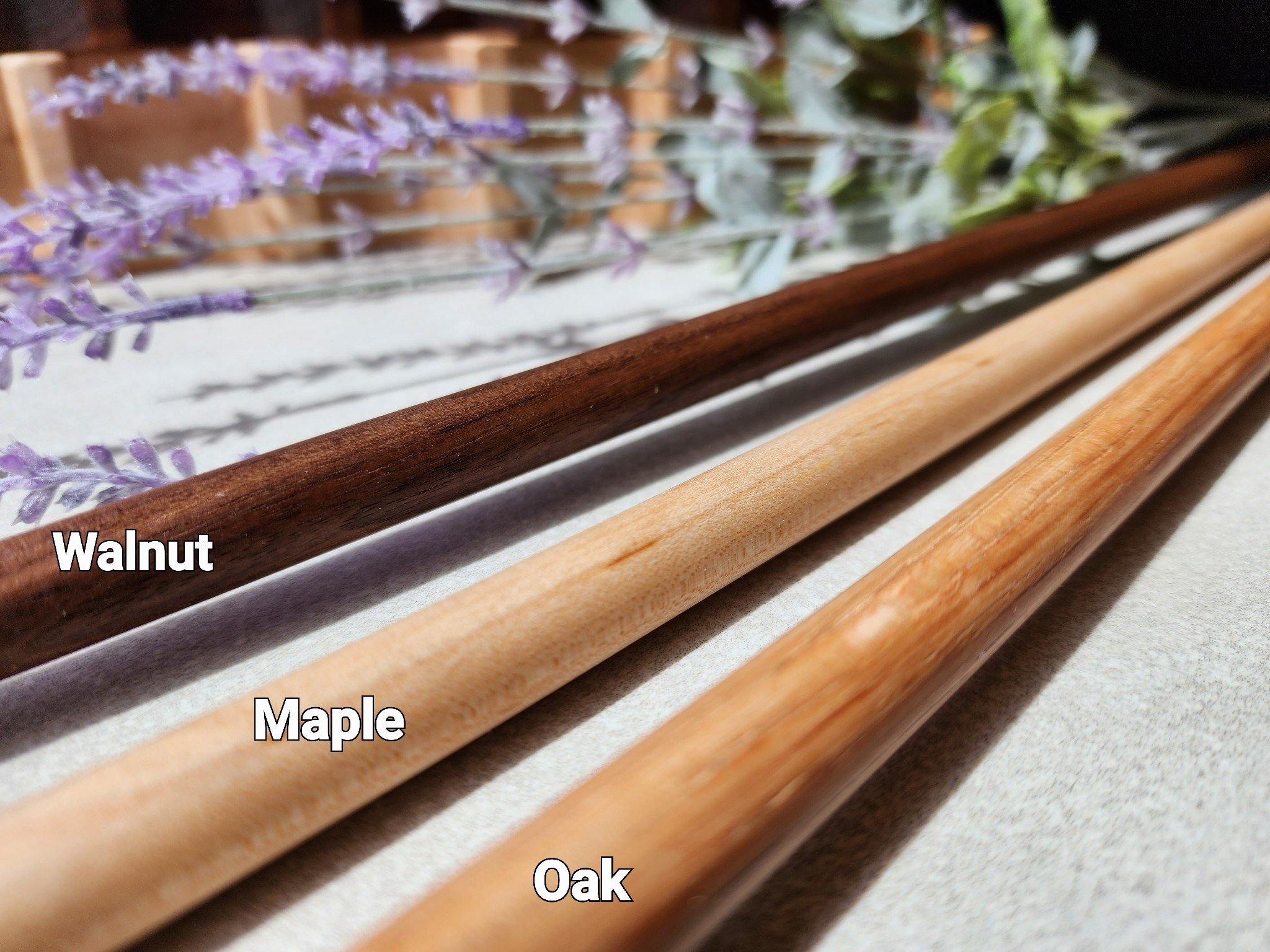 Mahlstab Für Ölmalerei – 68 Cm Lange Handauflage Aus Holz | Mit U-Haken Für Staffelei, Professionell & Stabil