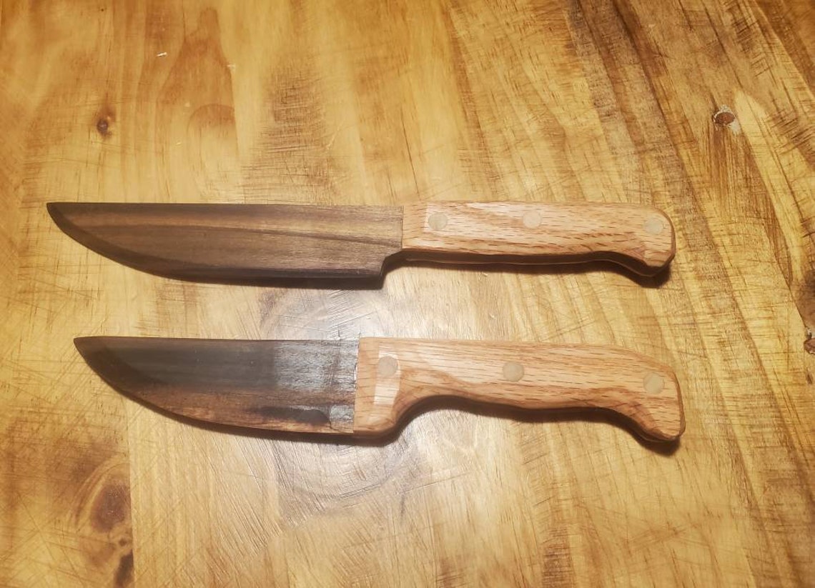Wood Knife Play Knife Wooden Knife BDSM Cosplay Toy Etsy UK