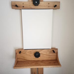 Painting Easel, Artist Easel, Wall Easel, Large Wood Easel with Tray, Painting Supply, Tools Artist, Painting, Artist Gifts, Christmas Gifts