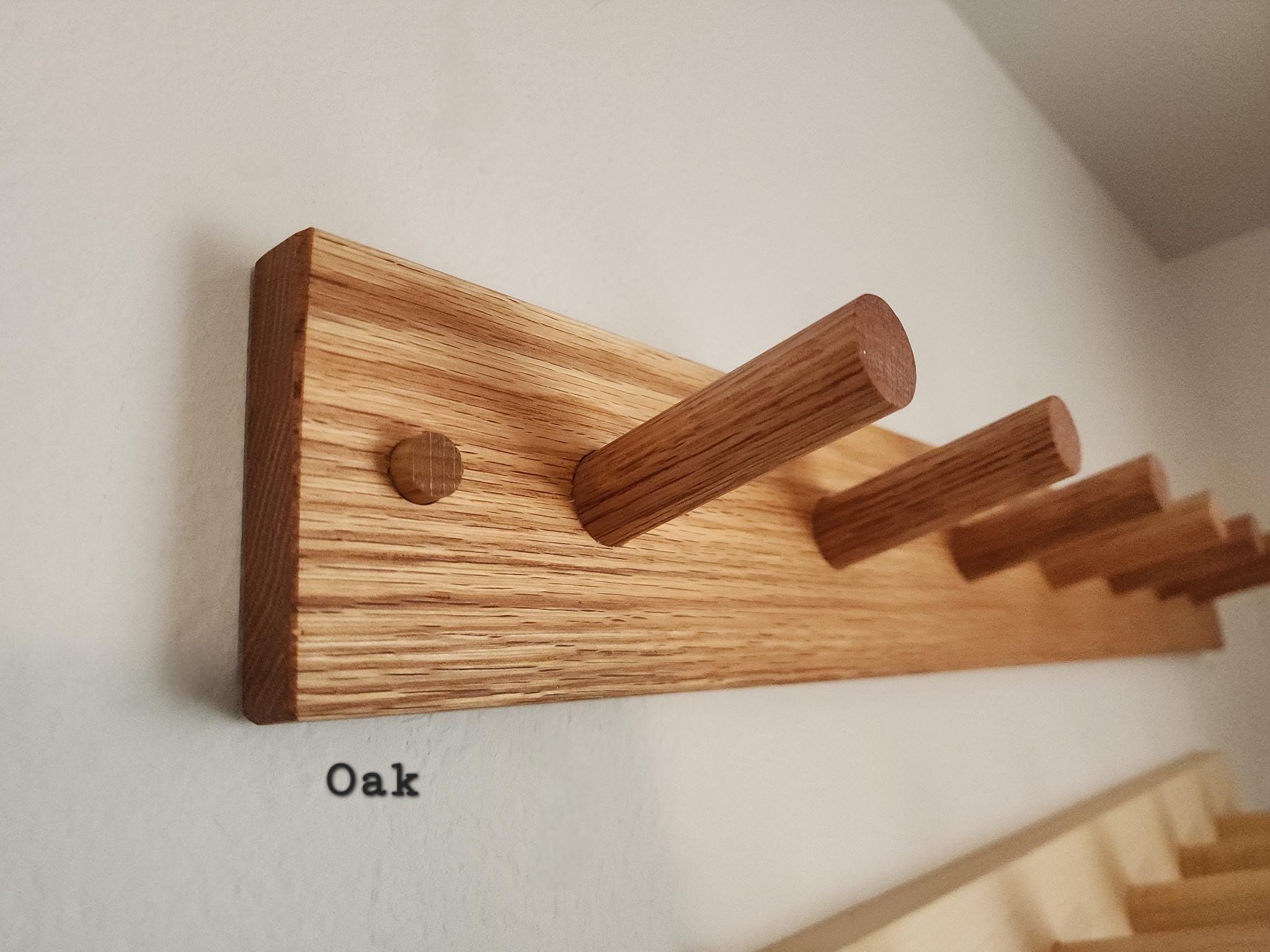 その他 Wooden peg rack L   Hunter & Nomad bamboo-spectrum-hooks-82209-