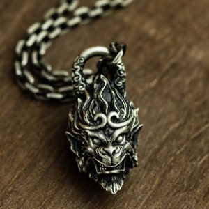 Monkey King 925 Silver Necklace Pendantjourney to the - Etsy