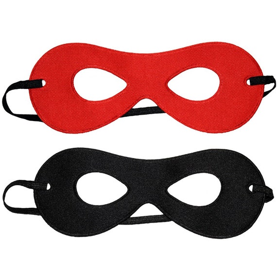 Maschera per supereroi rosso / nero reversibile per bambini Maschera per  supereroi per bambini, Maschera per supereroi di Halloween, Bomboniera per  feste di compleanno, Maschera per occhi Cosplay -  Italia