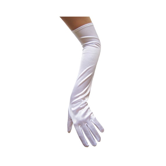 SeasonsTRading Guantes Blancos para Disfraces para Niño