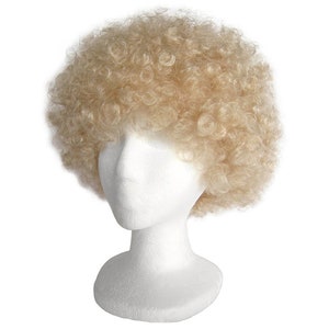 Blond Années 70 disco Perruques Pour Femme Dame Naturel Synthétique Complet  Perruques vintage Déguisement Costume Cheveux Perruque, Mode en ligne