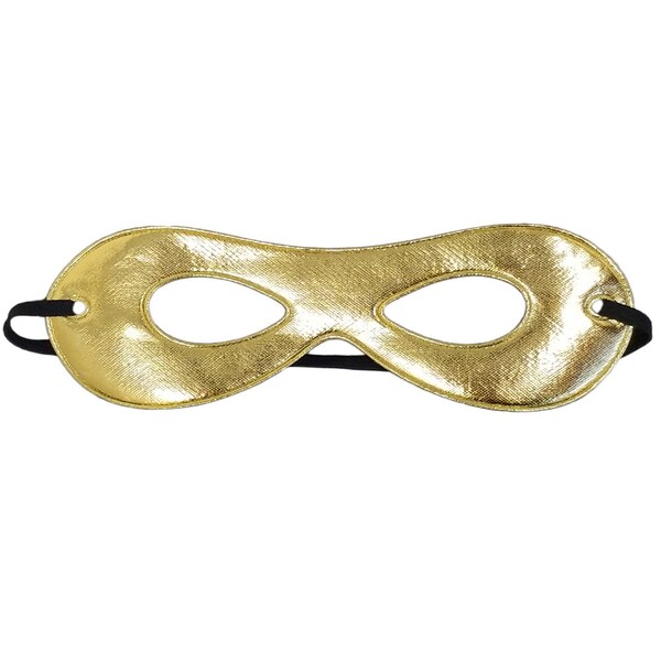 Adult Shiny Gold Superhero Mask - Teen Men Women Super Hero Eye Mask, Halloween, Costume, Party Favor, Masquerade, New Year, Cosplay, Dance