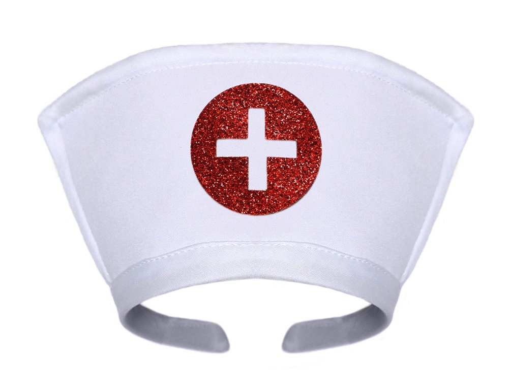 White Nurse Hat Headband with Cross Teen Adult Women Girls Etsy 日本