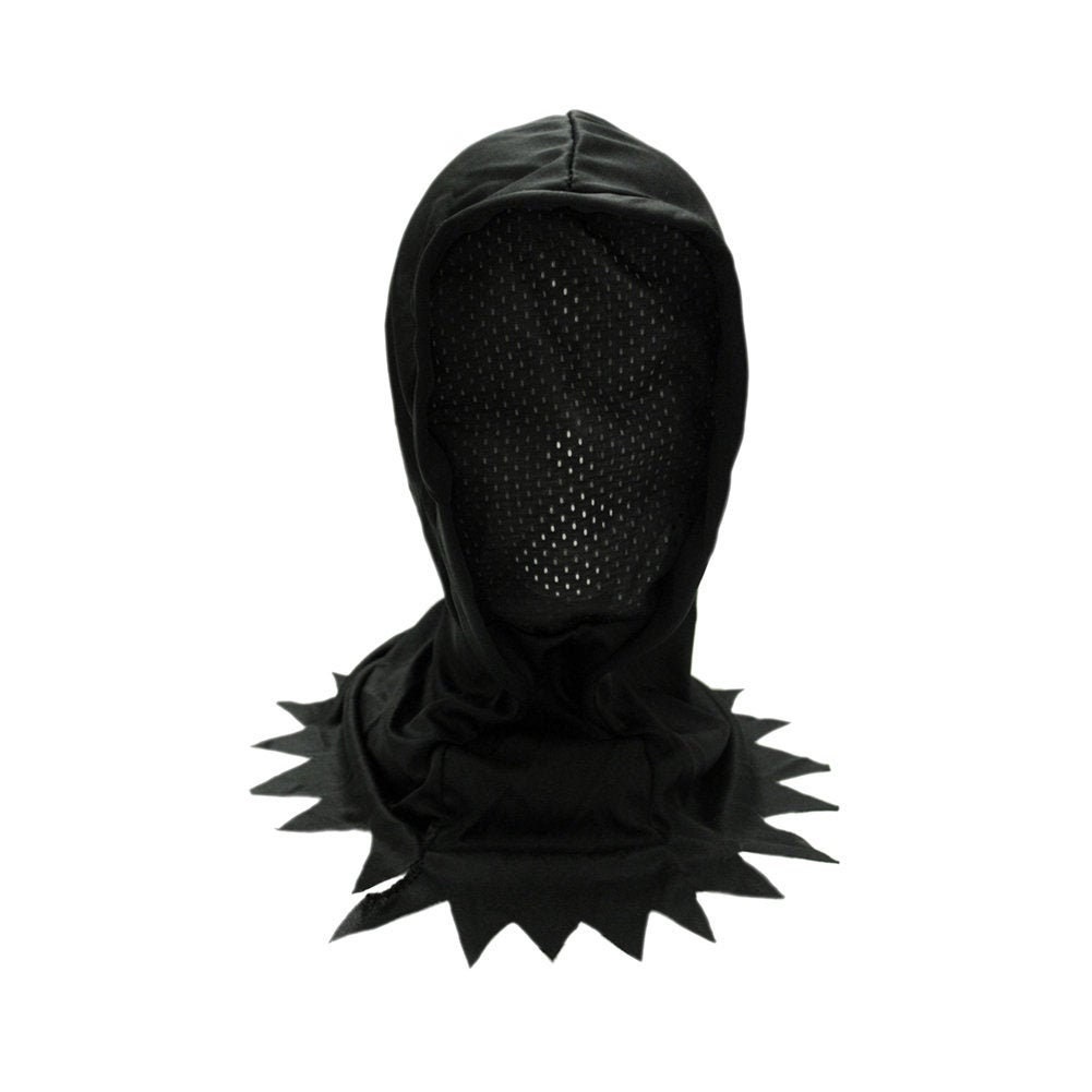 Adult/teen Black Hidden Face Mask Hood Black Invisible Mesh Etsy
