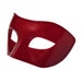Burgundy Red Masquerade Mask Solid Color Plain Mask Prom, Wedding ...