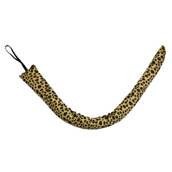 Long Plush Leopard Tail - Cute Adult Teens Child Kids Halloween Cosplay Animal Costume Dress Up Party, Photo Prop, Team Mascot, Gift Novelty