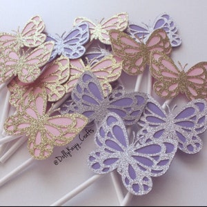 Butterfly Cupcake Toppers