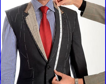 Custom Made to Measure Hand Tailored Bespoke Suit