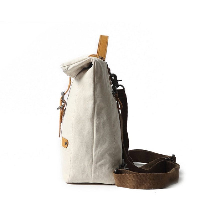 Backpack Classic Vintage Bag Canvas Computer Female Student Leisure Outdoor Mini Leather Vtg Trail Maker Student Canvas Shoulder Bags