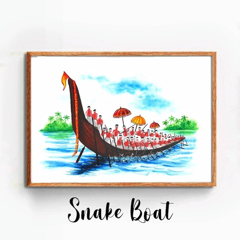 Kerala Art South Indian Decor Malayalam Decor Onam Wall Etsy