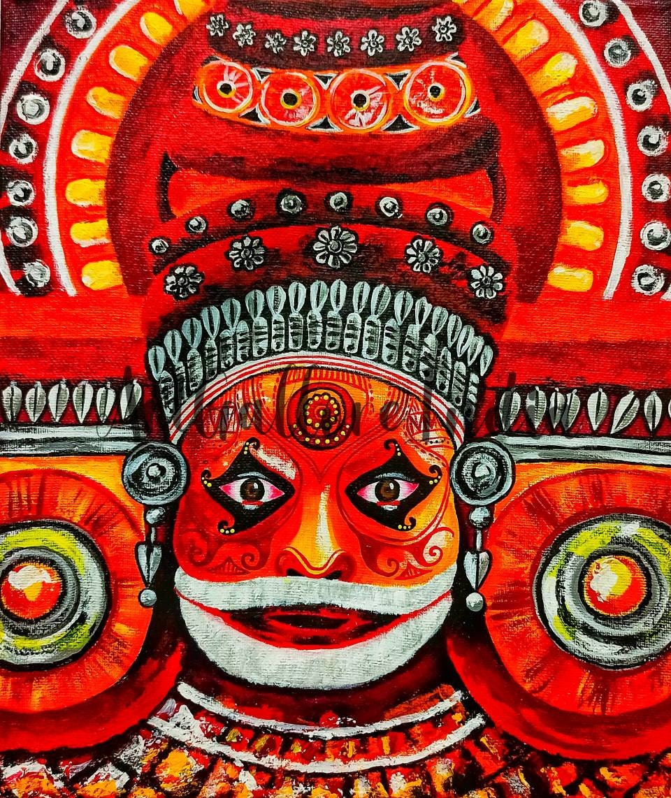 Kichu Anandh Arts   FREE HAND DRAWING MAKES A MAN INTO ARTIST  Work In  Progress  Suggest my Drawings to respective persons kichuanandh  theyyam theyyamphotography theyyamkannur theyyamvideos theyyamlovers   Facebook