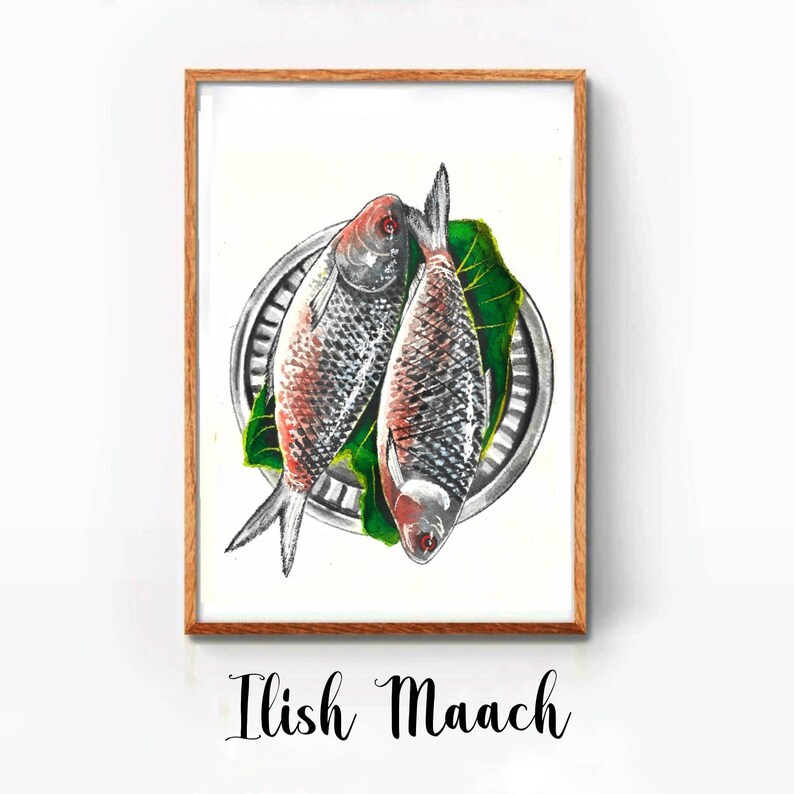 Kolkata Wall Art, Bengali Food Art, Dhunuchi, Kolkata Painting, Bengali Home Decor, Calcutta