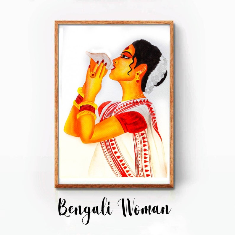 Kolkata Wall Art, Bengali Food Art, Dhunuchi, Kolkata Painting, Bengali