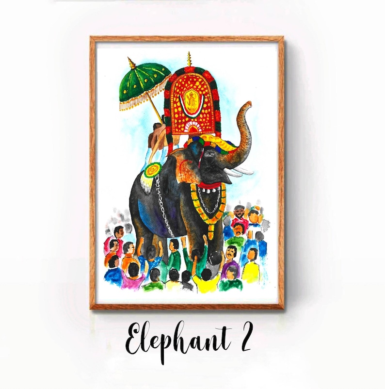 Kerala Art, Kathakali, South Indian Art, Malayalam, Onam Wall Art