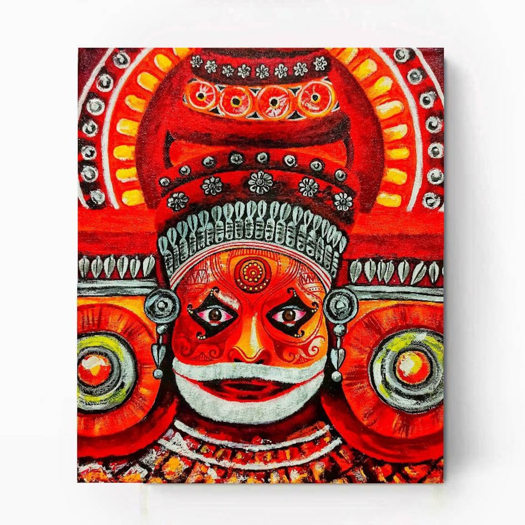 Theyyam painting deals