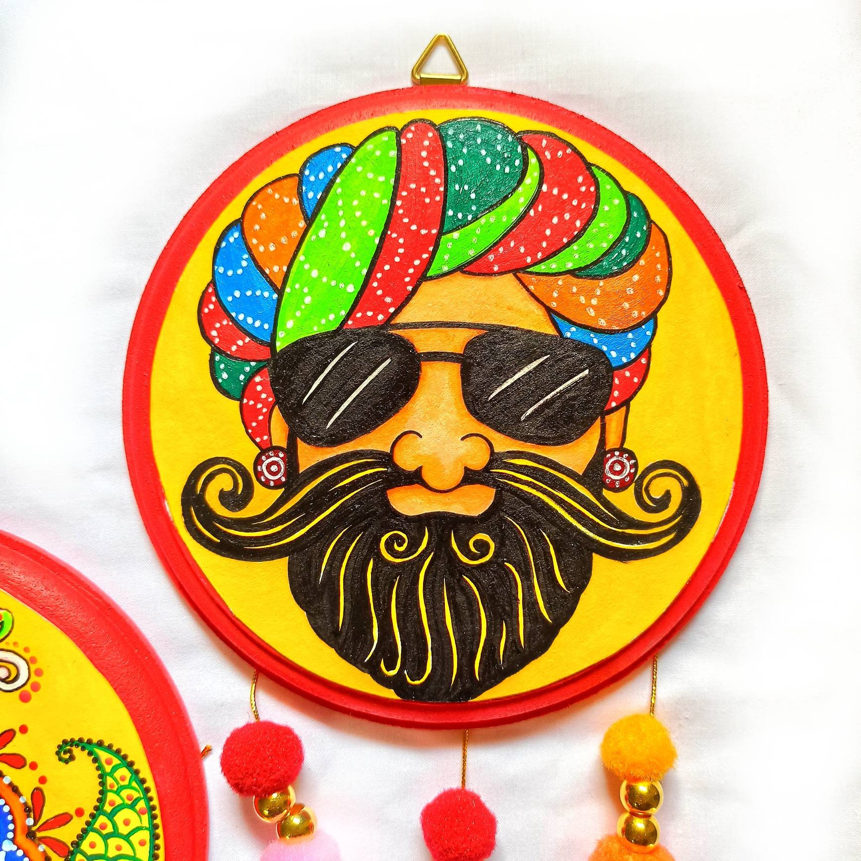 Buy Rajasthani Wall Plates, Rajasthan Wall Decor, Indian Room Decor ...