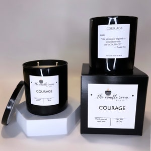 COURAGE | Inspirational Candle | Empowerment Candle | Encouragement Candle | Uplifting Candle | Positivity Candle