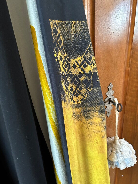 Saverio Palatella panel wrap skirt silk velvet wo… - image 5