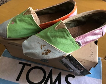 Toms handpainted shoes