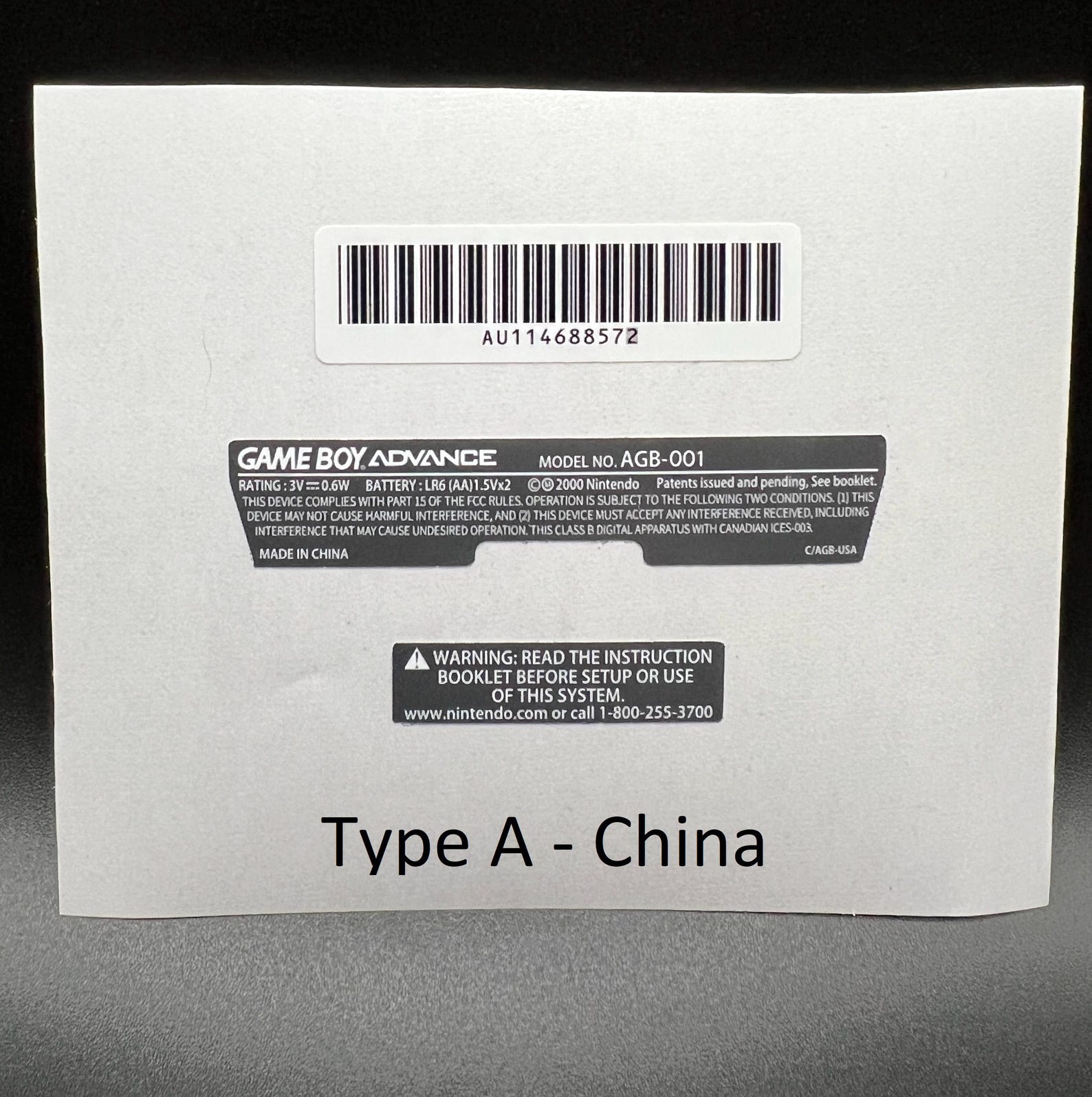Gameboy Advance Console Labels - Etsy