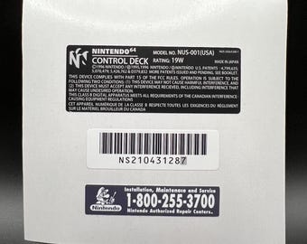 N64 Console Labels