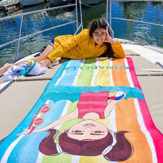 Personalised swimming towel deals