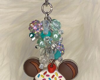 Teal Mouse Cupcake