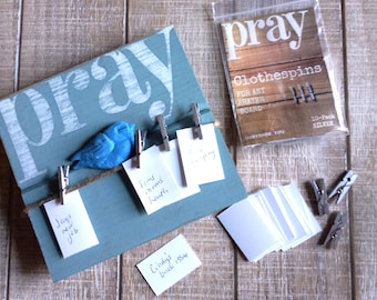 Kit de tablero de oración Bluebird: intenciones, recuerdos y bendiciones