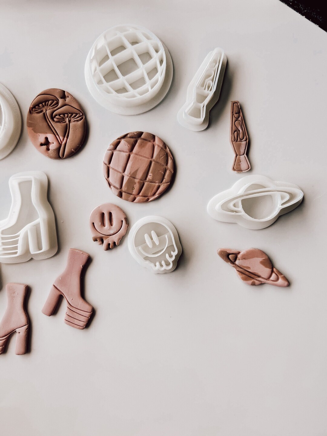 Disco Ball Clay Cutter, Disco Ball Polymer Clay Cutter, Retro Cutter, Clay Earring Cutters