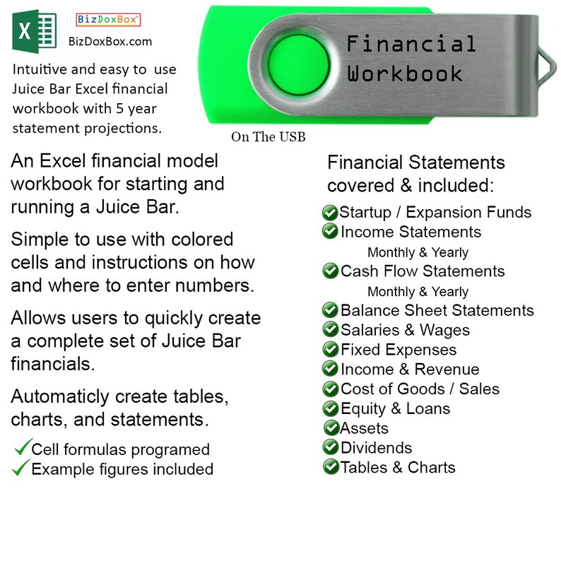 Juice bar business plan pdf image