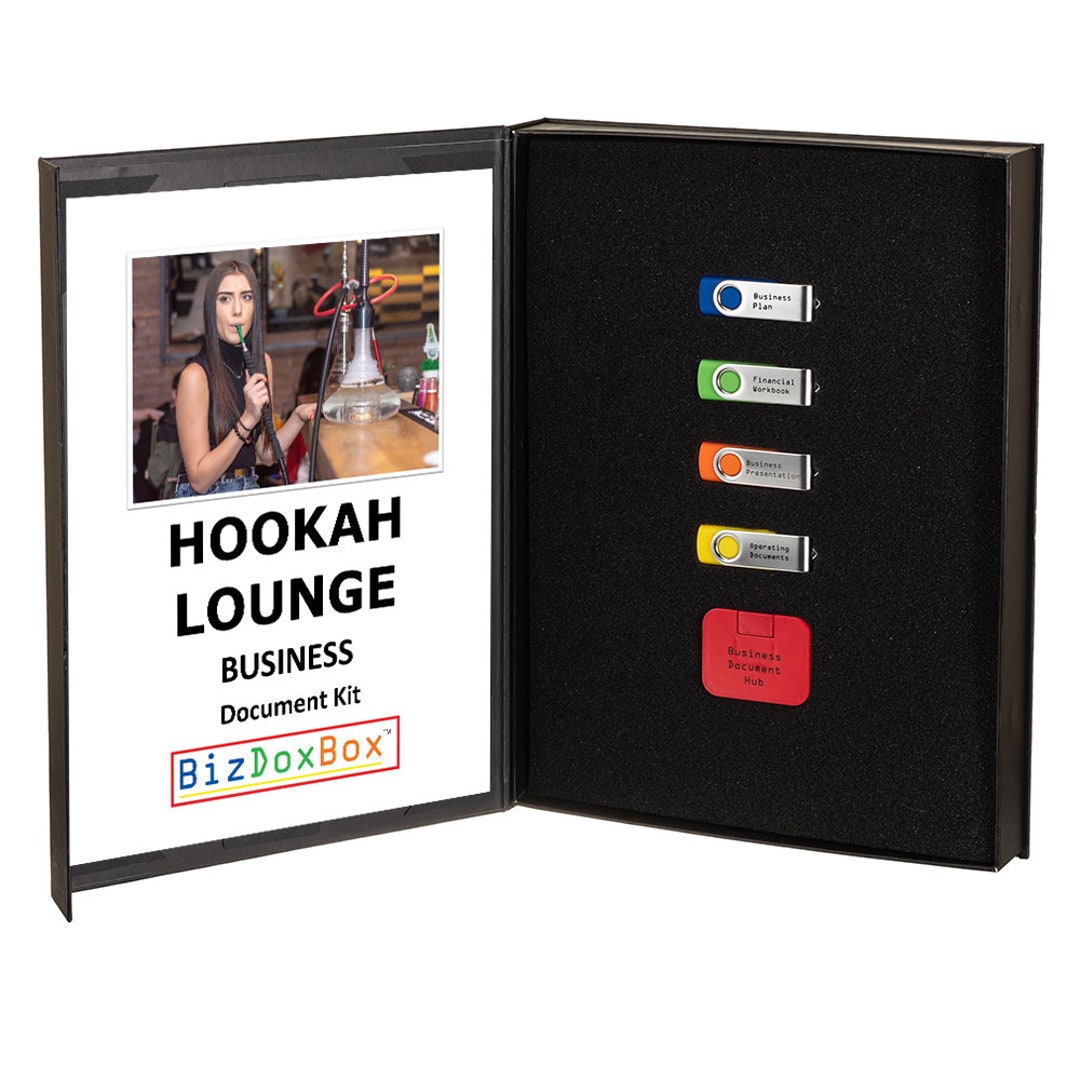 Hookah Lounge Business Plan Template Package Etsy