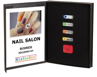 Nail Salon Business Plan Template Package