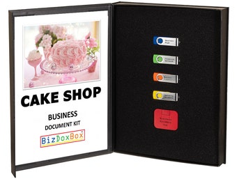 Cake Shop Business Plan Template and Operating Document Kit