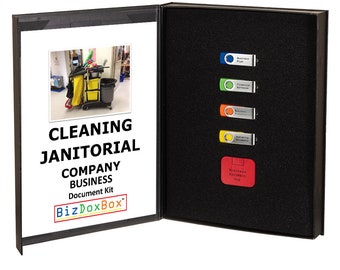 Cleaning Janitorial Company Business Plan Template Kit