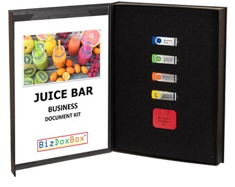 Juice Bar Business Plan Template Package