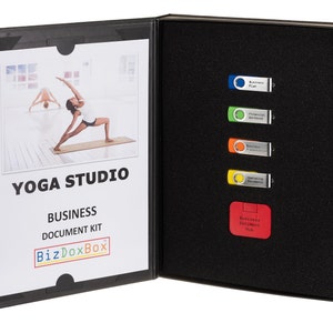 Yoga Studio Business Plan Template Package