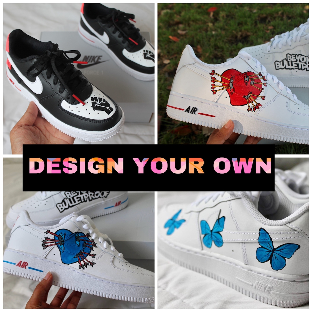 custom nike airforces