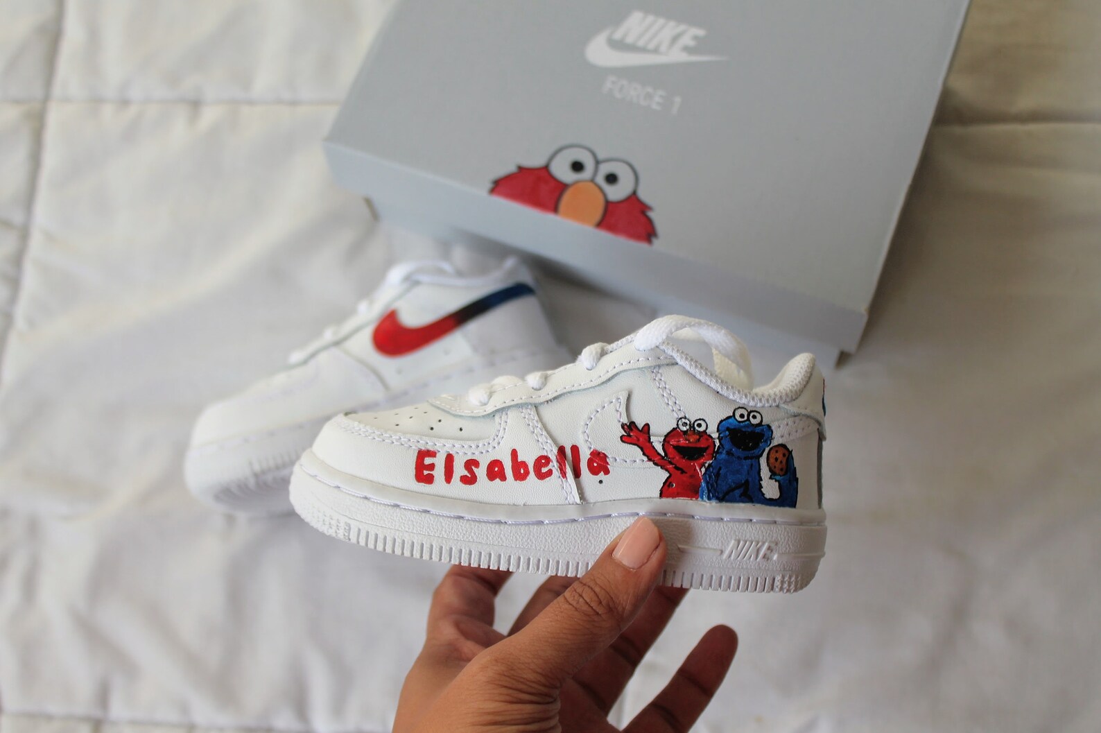custom air force 1 elmo